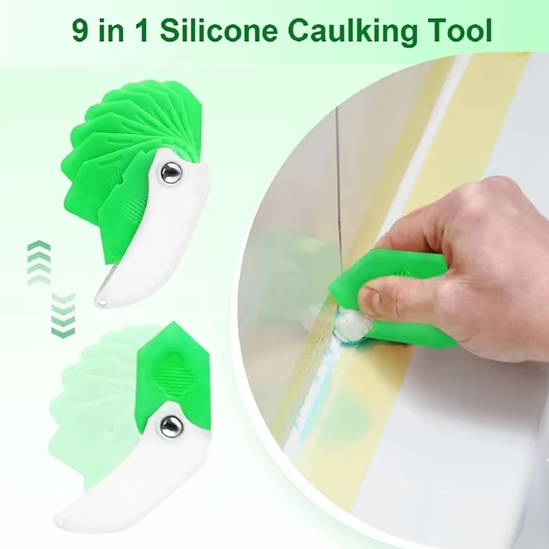 Outil de calfeutrage en Silicone 9 en 1