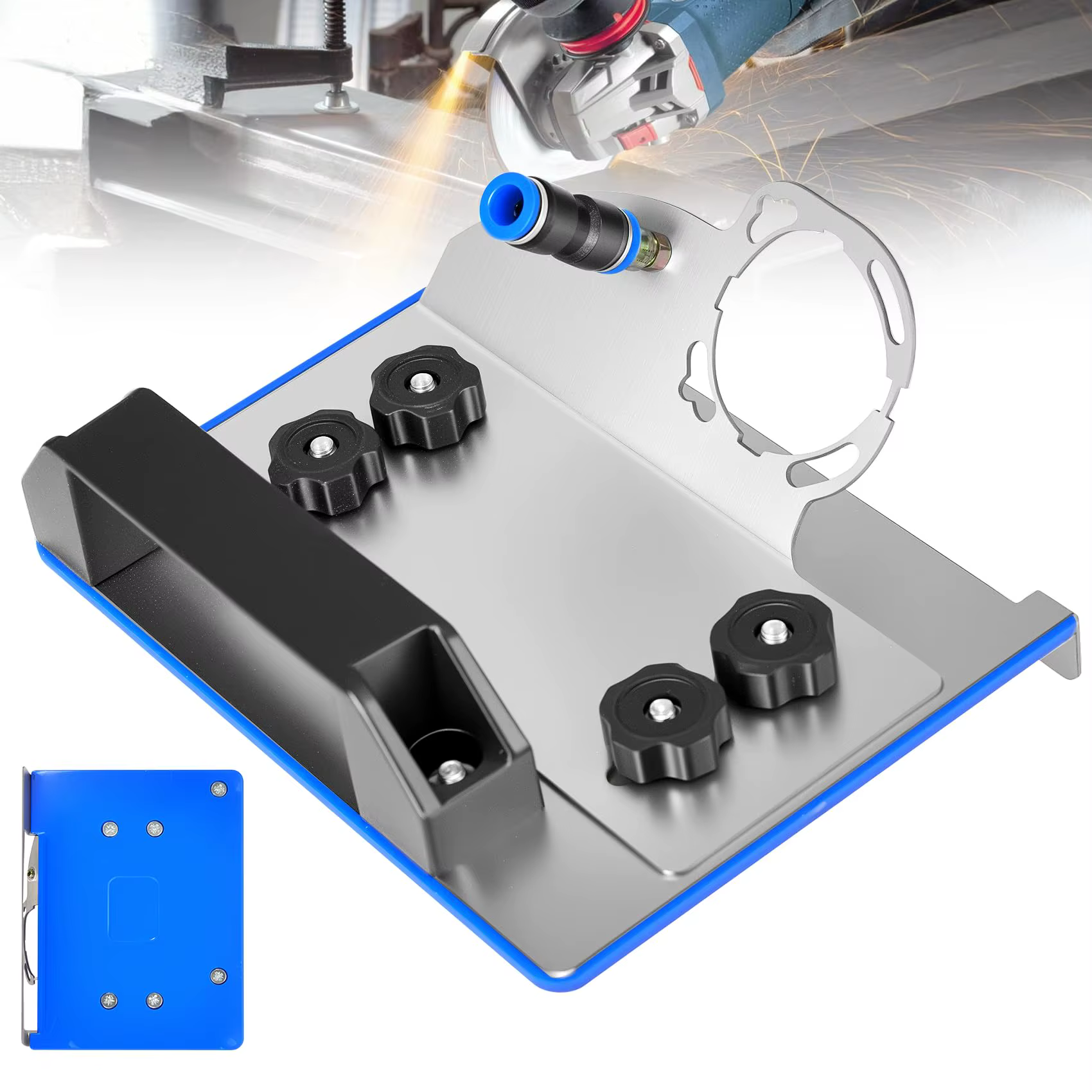 Rafford 45 ° Outil de chanfreinage pour carreaux — Support de guidage et de coupe