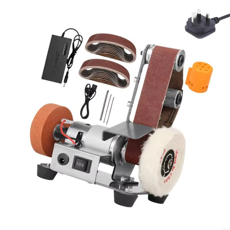 Mini outil finition ponceuse comprenant 20 bandes abrasives