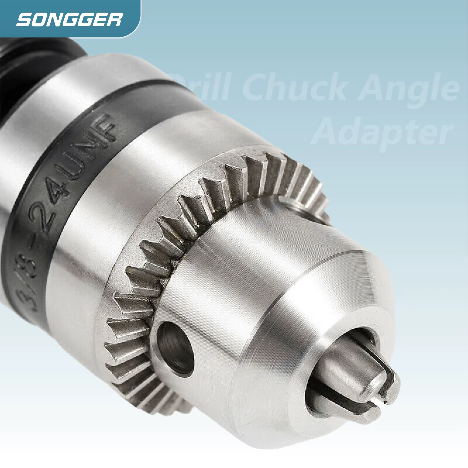 Adaptateur de Perçage Angle Droit 90° Mandrin 0.8-10mm Outil pour Espaces Étroits