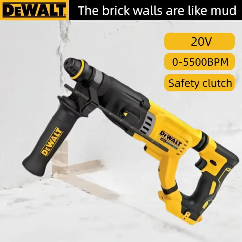 Perceuse à percussion sans fil DEWALT Professional DCH263 20V : Outil de perçage de béton haute performance (sans batterie)