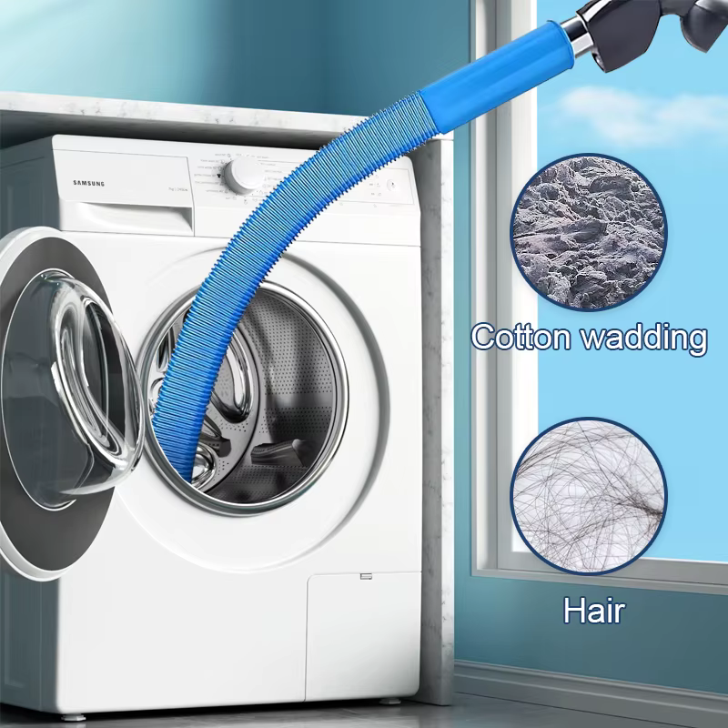 1 pièce : Nettoyeur de conduit de sèche-linge amélioré : accessoires de tuyau d'aspirateur
