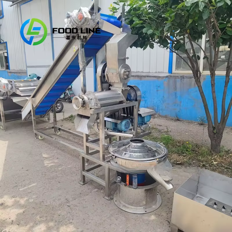 Ligne de production de jus frais multifonctionnelle comprenant des machines de pressage, de remplissage et de stérilisation - Extracteur de jus, remplissage