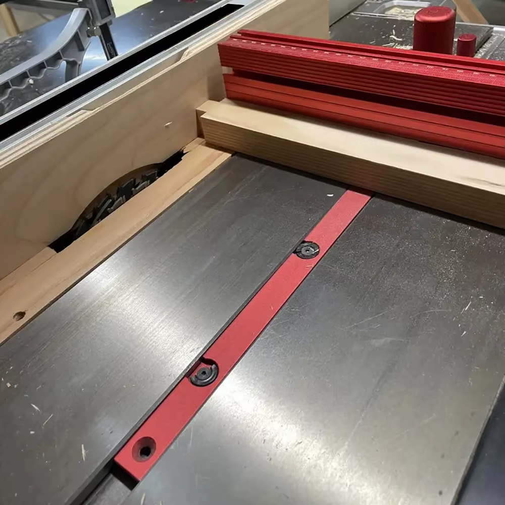Barre d'onglet de jauge d'onglet de scie de Table pour 3/4x3/8 pouces