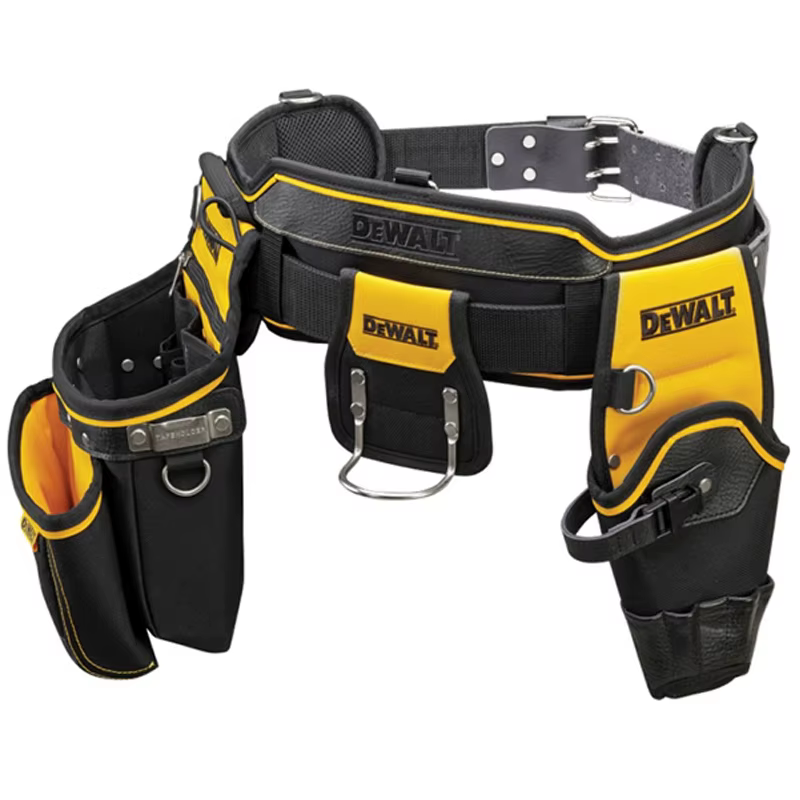 DEWALT DWST81228-8 Ceinture porte-outils multifonction réglable en tissu haute résistance