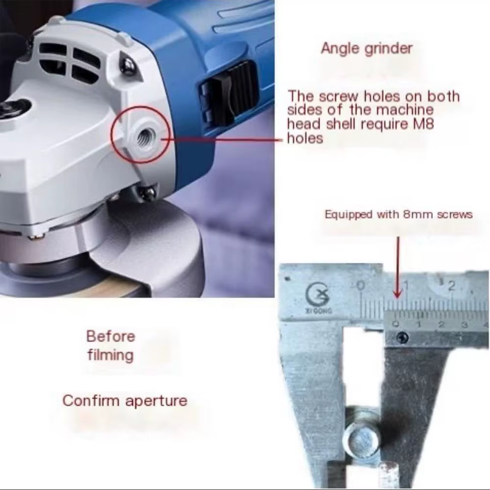 Nouvelle tige d'extension de meuleuse d'angle
