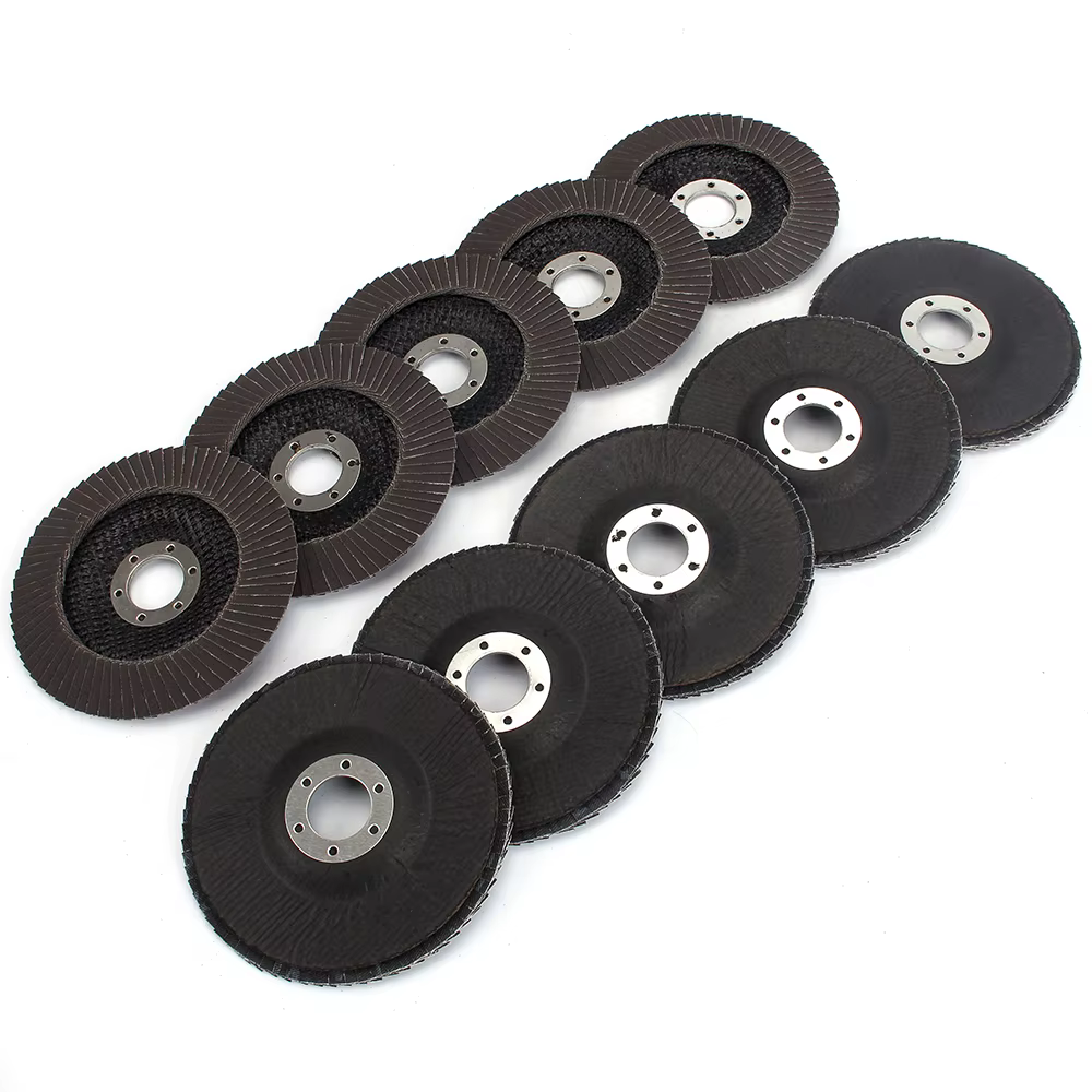 /05/2019 de Ponçage pour Meuleuse d'Angle, 115mm, 12, 80, 120, 240, 320 Grain, pour Calcul du Métal, Travail d'Ébavurage, Polissage