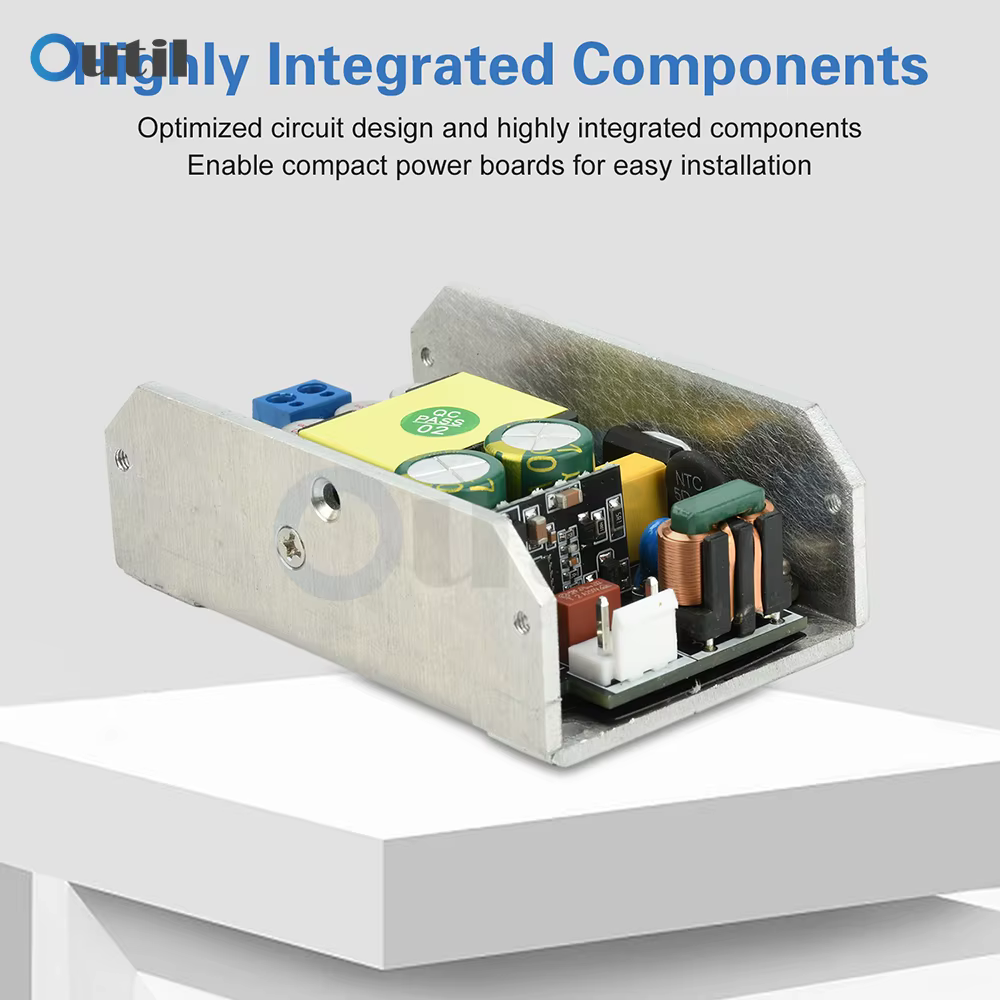 Carte d'alimentation universelle 150W avec GaN AC 170-265V à DC 24V 6A 12V 12A pour éclairage industriel/LED/maison intelligente/outils électriques
