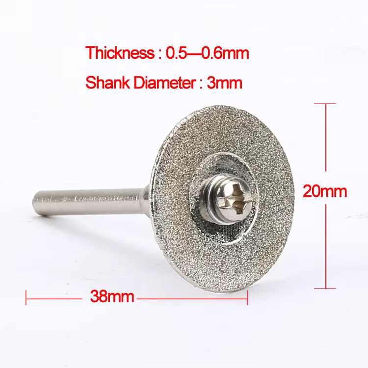 Roue de coupe diamantée 12 pièces/ensembles