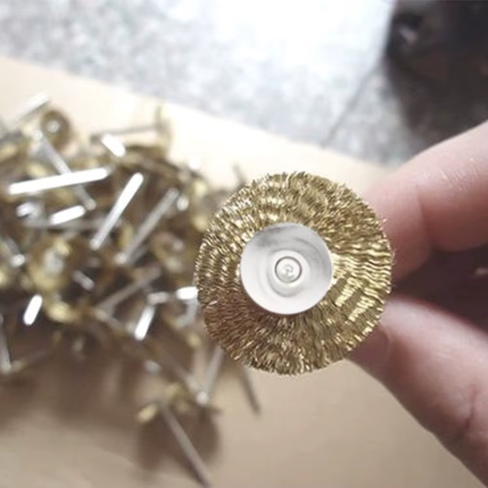 Accessoires Dremel, roue en laiton