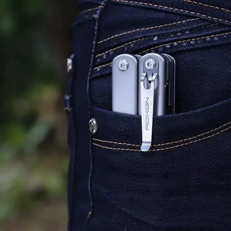 Roxon S804 Flex Frame Only Multi Tool Conception modulaire open source et multi-outils personnalisables pour les loisirs EDC et l'extérieur