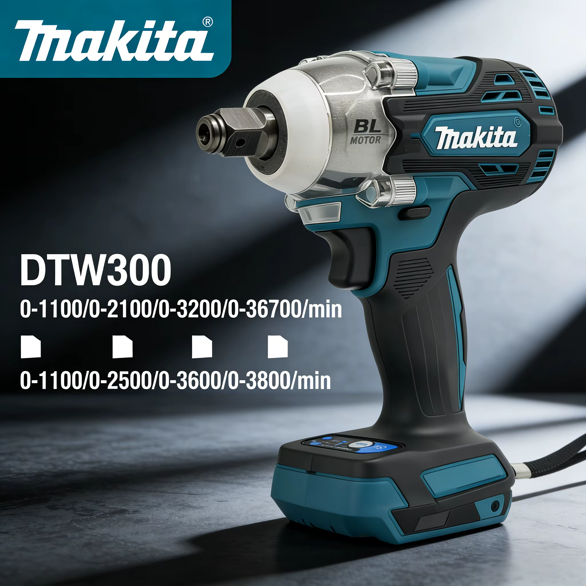Makita DTW300Z : Clé à chocs sans balais 18V (outil seul)