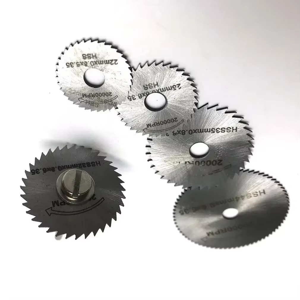 Mini lame de scie circulaire Hss