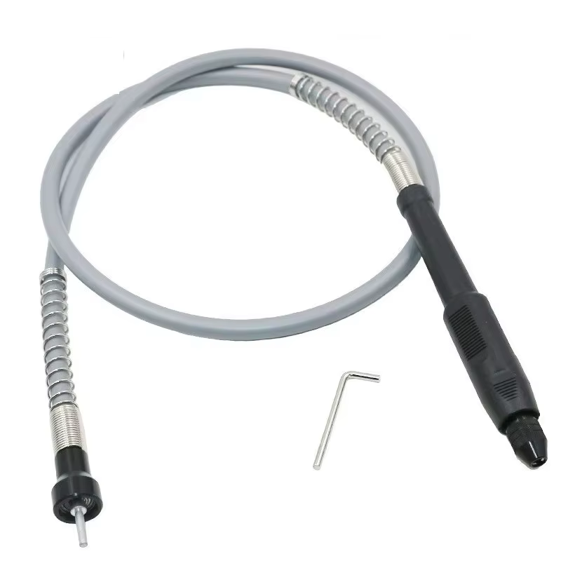 Poignée de perceuse électrique meuleuse arbre Flexible avec mandrin