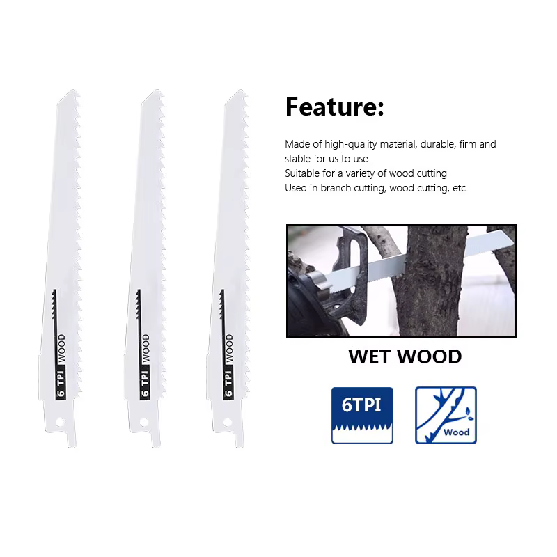 Hamton – lames de sabre 6 "6TPI