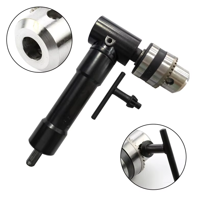 Adaptateur d'angle droit 90 degrés pour perceuse électrique