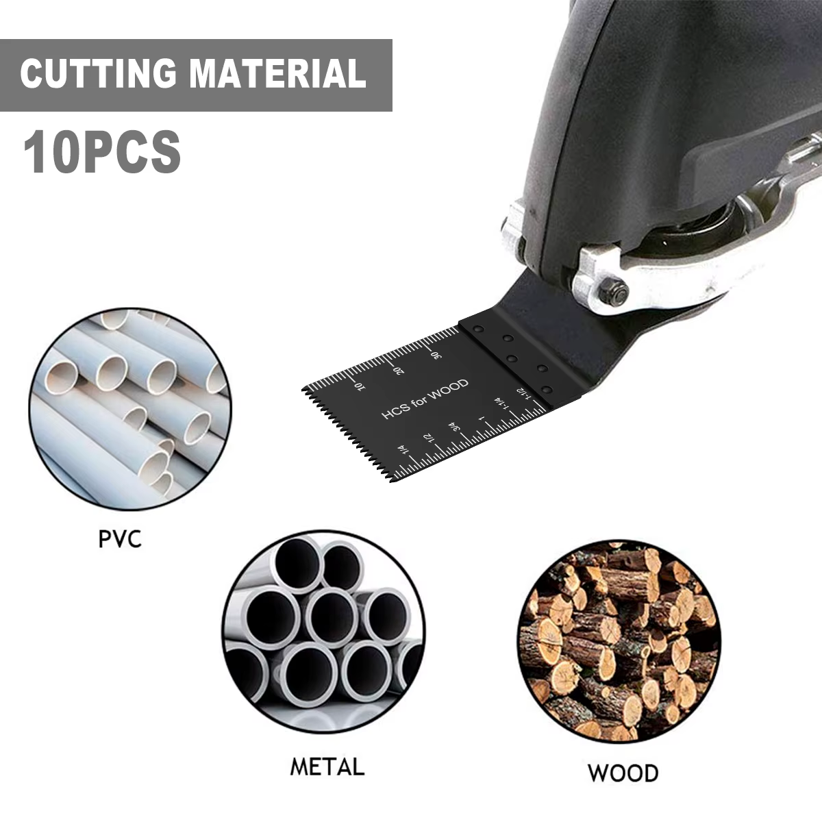 Lames de scie oscillantes multi-outils