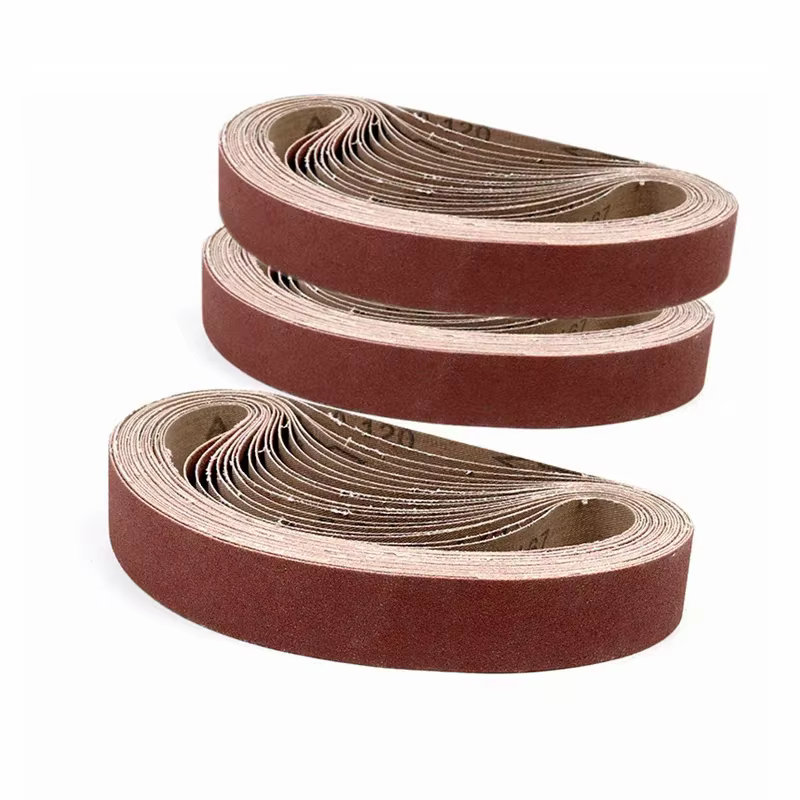 Bande Abrasive en Oxyde d'Aluminium pour Métal et Bois