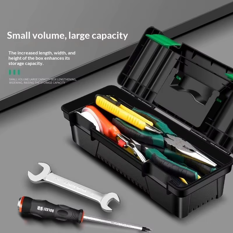 Boîte à outils en plastique de 10 pouces