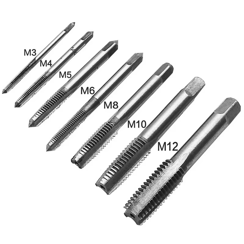 Taraud 7 en 1, roulement M3-M12