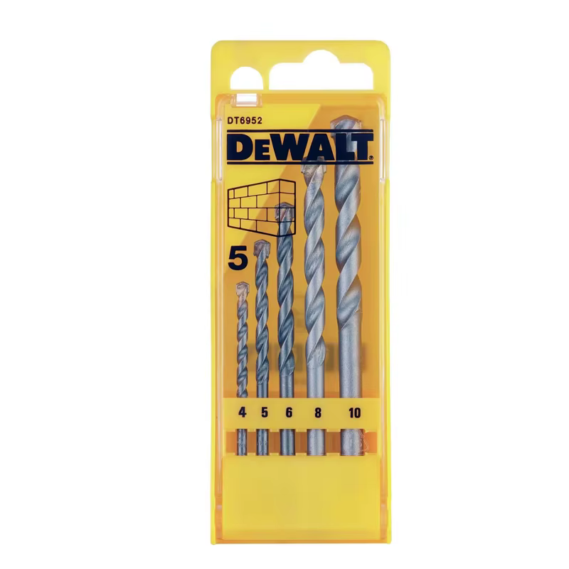 DEWALT DT6952 jeu de forets hélicoïdaux pour maçonnerie