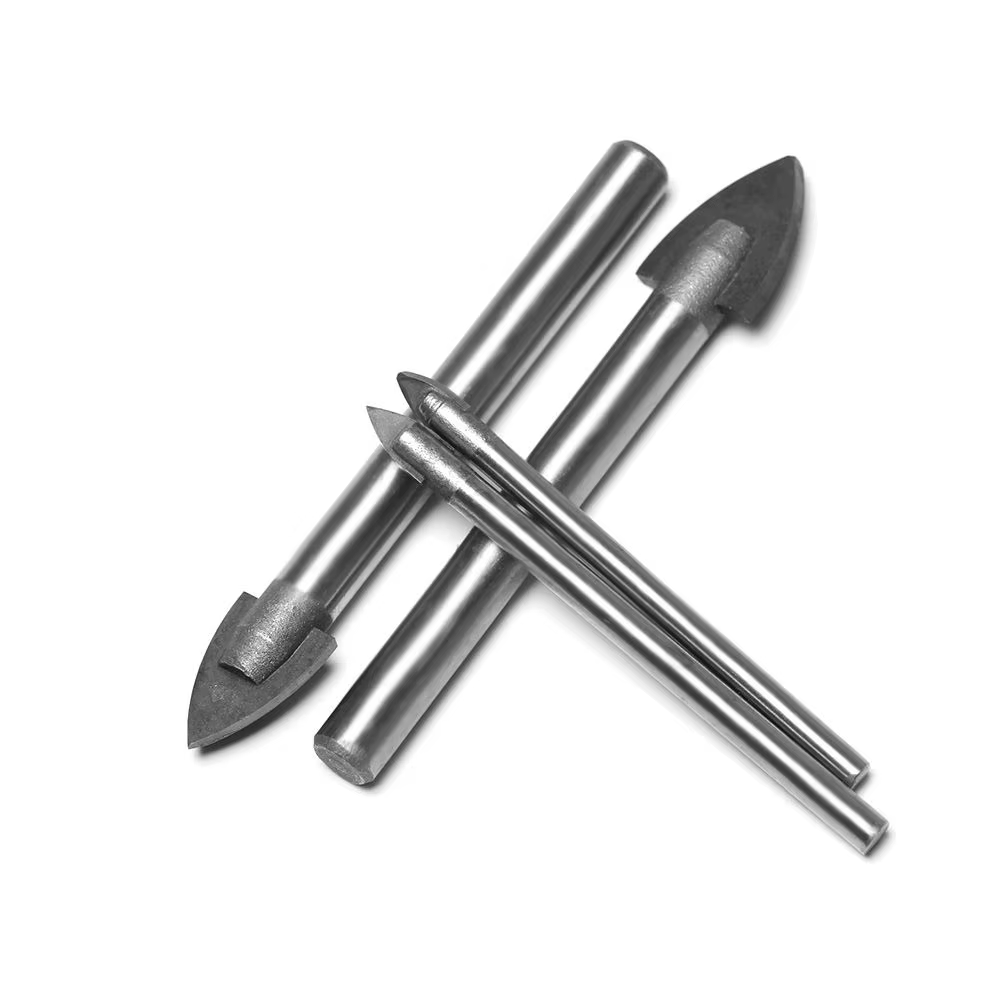 Foret à pointe en carbure, outil de coupe professionnel, céramique, carrelage, marbre, verre miroir, 1PC, 3mm, 4mm, 5mm, 6mm, 8mm, 10mm, 12mm, 14mm, 16mm