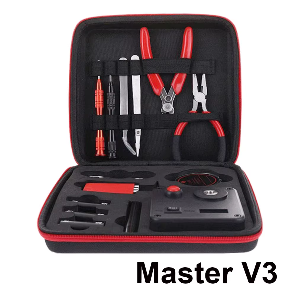 Pince à épiler en céramique Coil Jig, Kit d'outils Master V2 V3, Bobine de roulement, Fil chauffant, Mini appareil à languette, ReconFum, Outils de bricolage, 521