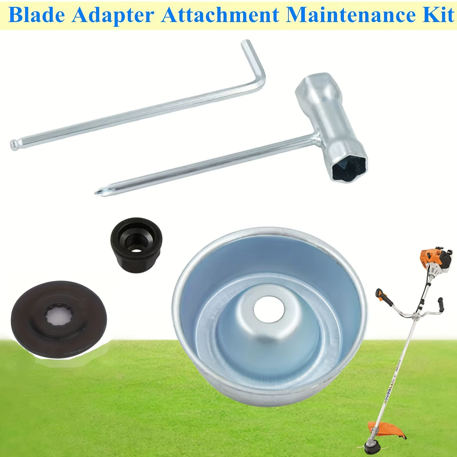 LUSQI – Kit d'entretien de fixation d'adaptateur de lame pour Stihl (rondelle d'échappement