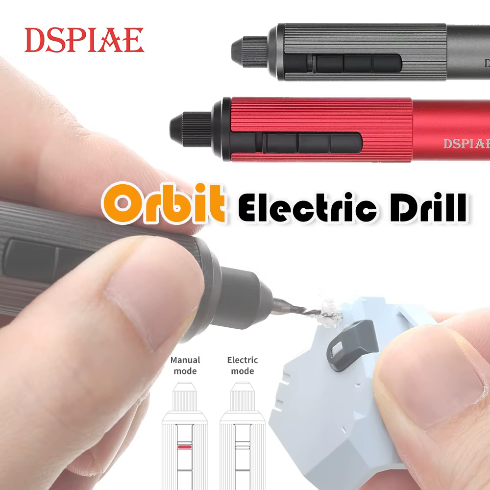 Perceuse électrique de précision DSPIAE Orbit 2-en-1