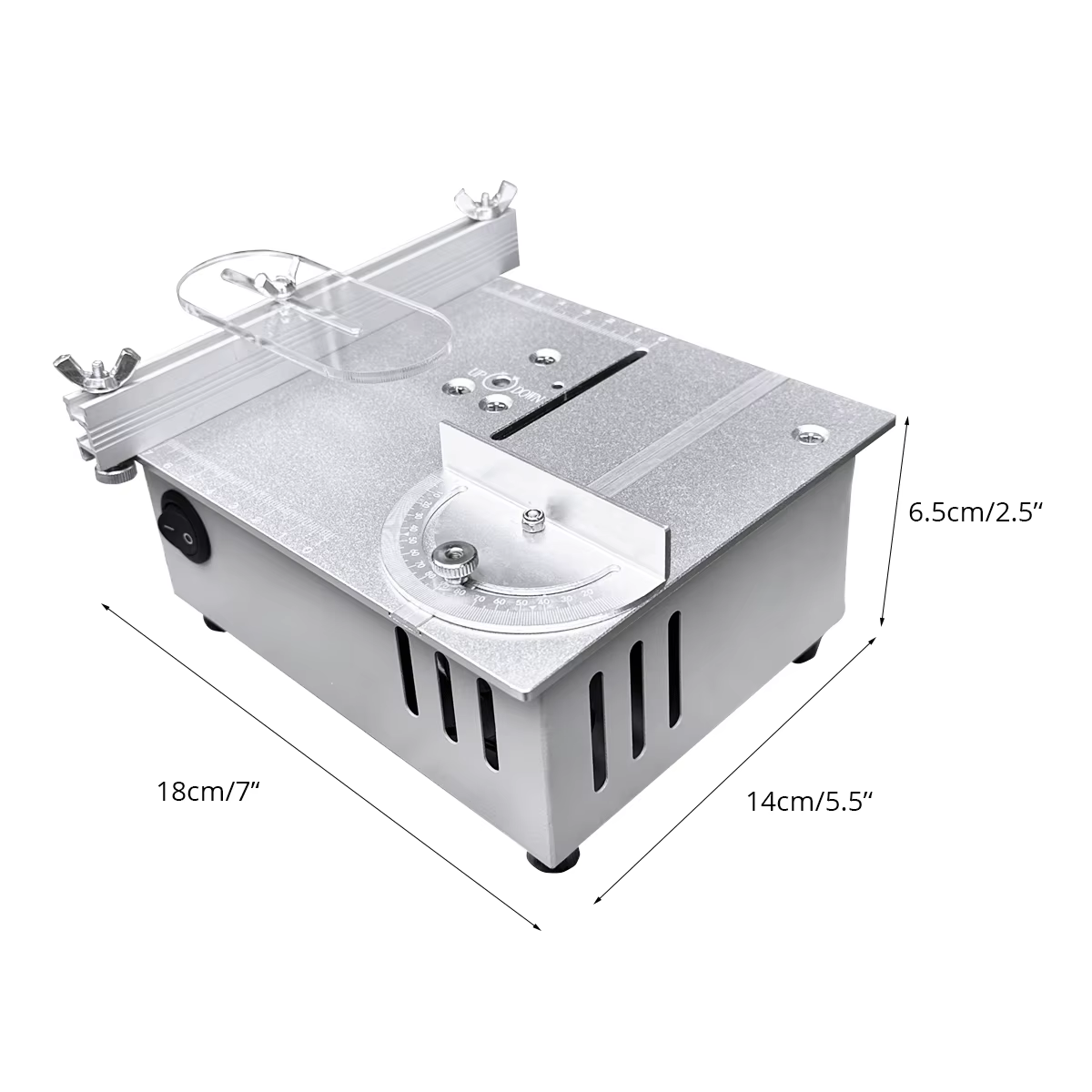 Mini scie de Table 110v-220v 0-15cm