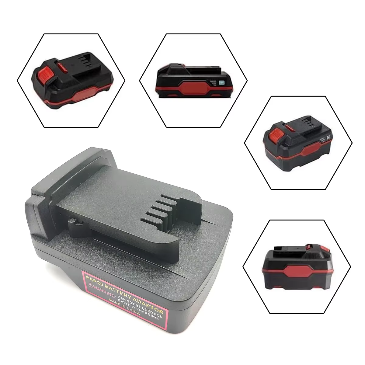 Pour Parkside 20V Batteries au Lithium adaptateur de batterie convertisseur Compatible avec pour Milwaukee 18V