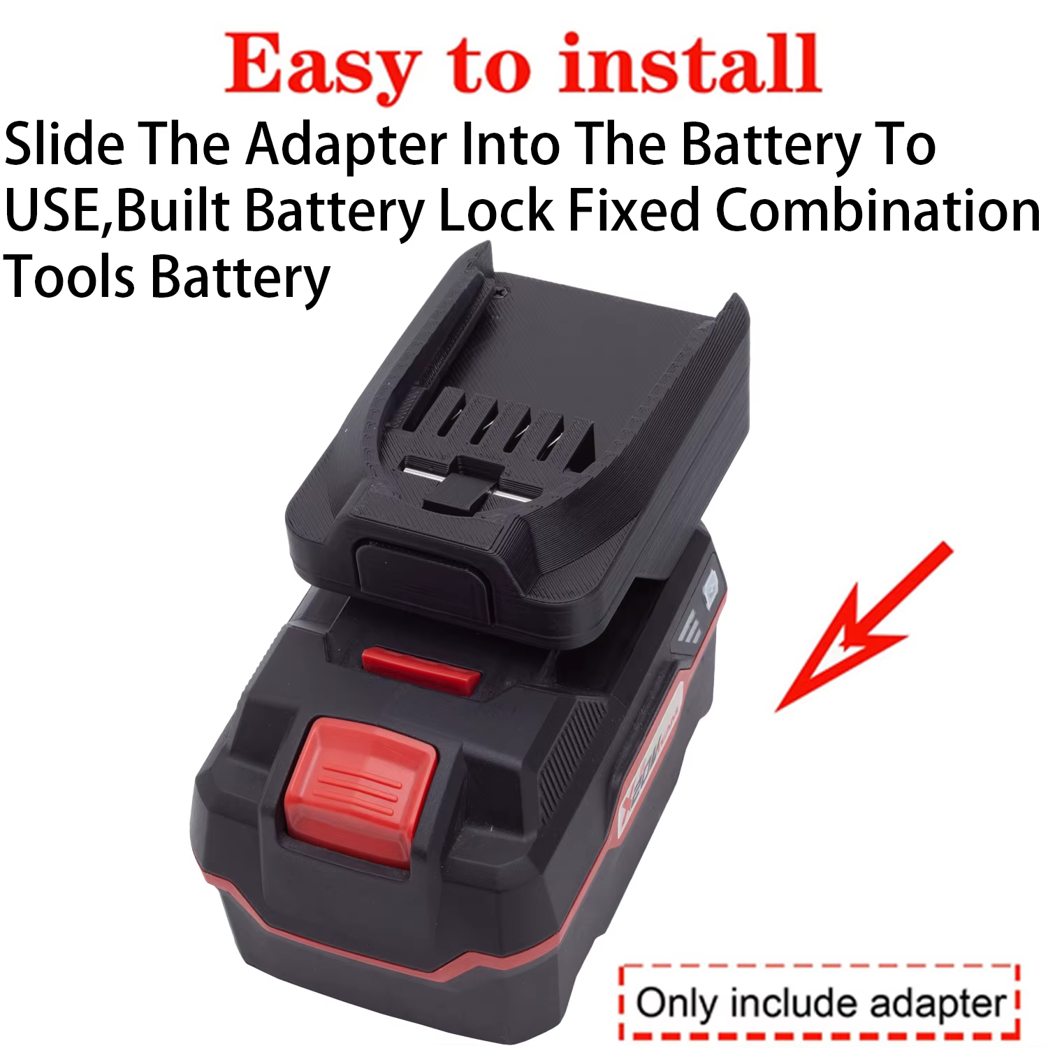 Adaptateur de batterie pour outil Bosch 18V PBA Li-ion vers Lidl Parkside X20V