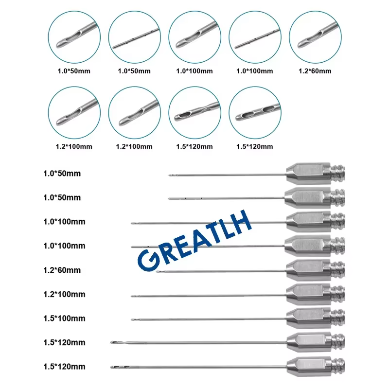 Kit de transfert de graisse qualifiée ale, outils amincissants pour le visage