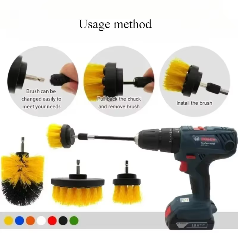 Ensemble de fixation de brosse de forage