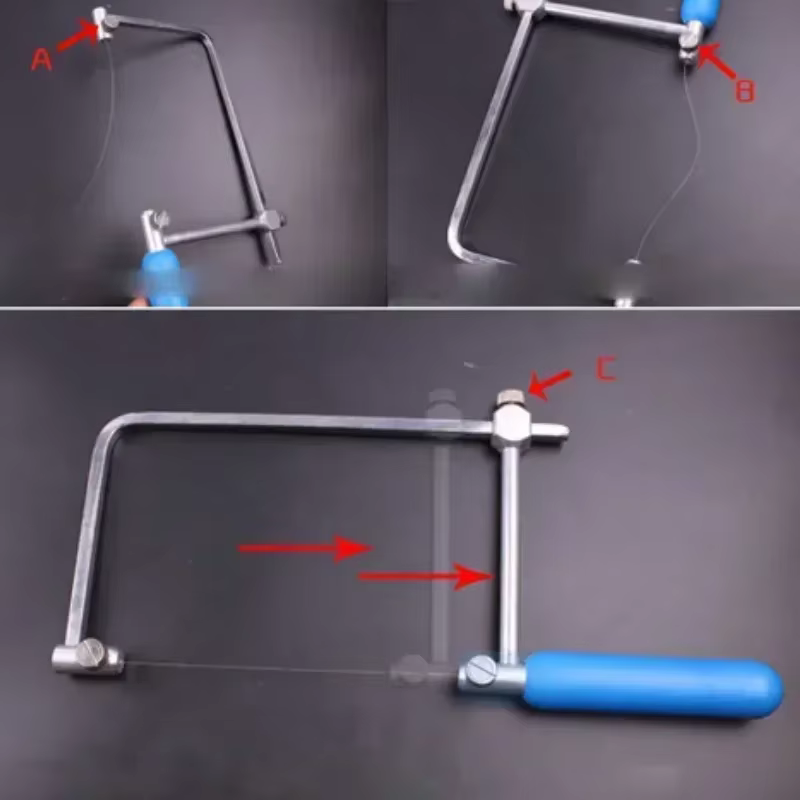 Lames de scie à fil de coupe de 1M