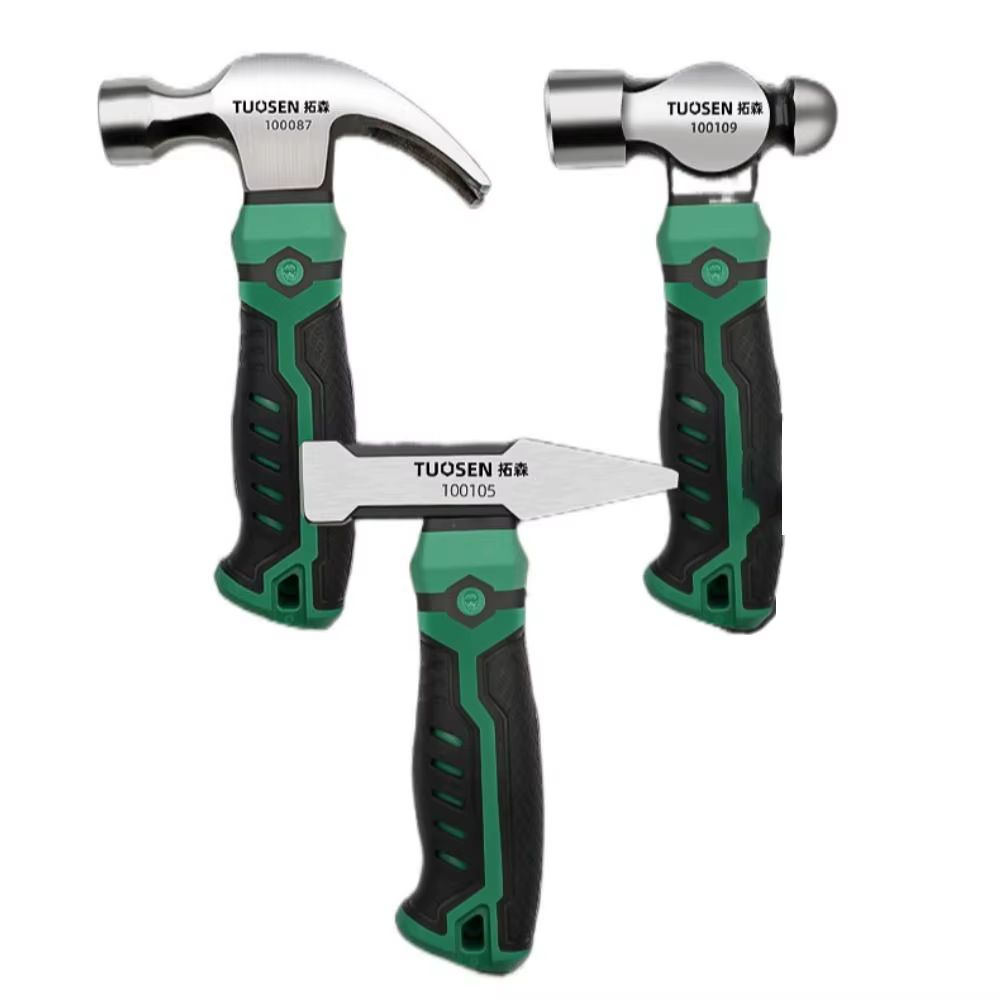 Mini marteau multifonctionnel en acier au carbone, outil de travail de quincaillerie, marteau à griffes à usage domestique, anti-dérapant, antichoc, marteau de montage, nouveau