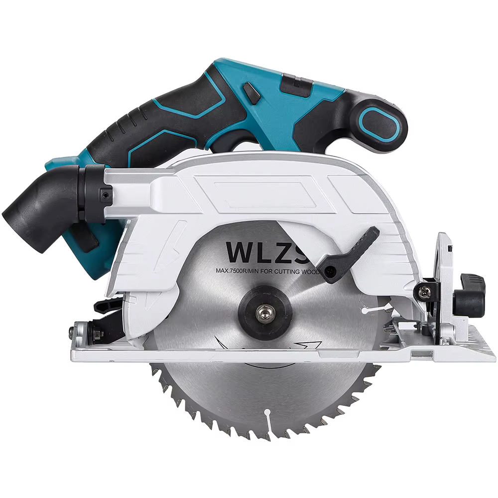 Scie circulaire sans fil 7-1/4 pouces pour batterie Makita 18V avec moteur à rotor externe