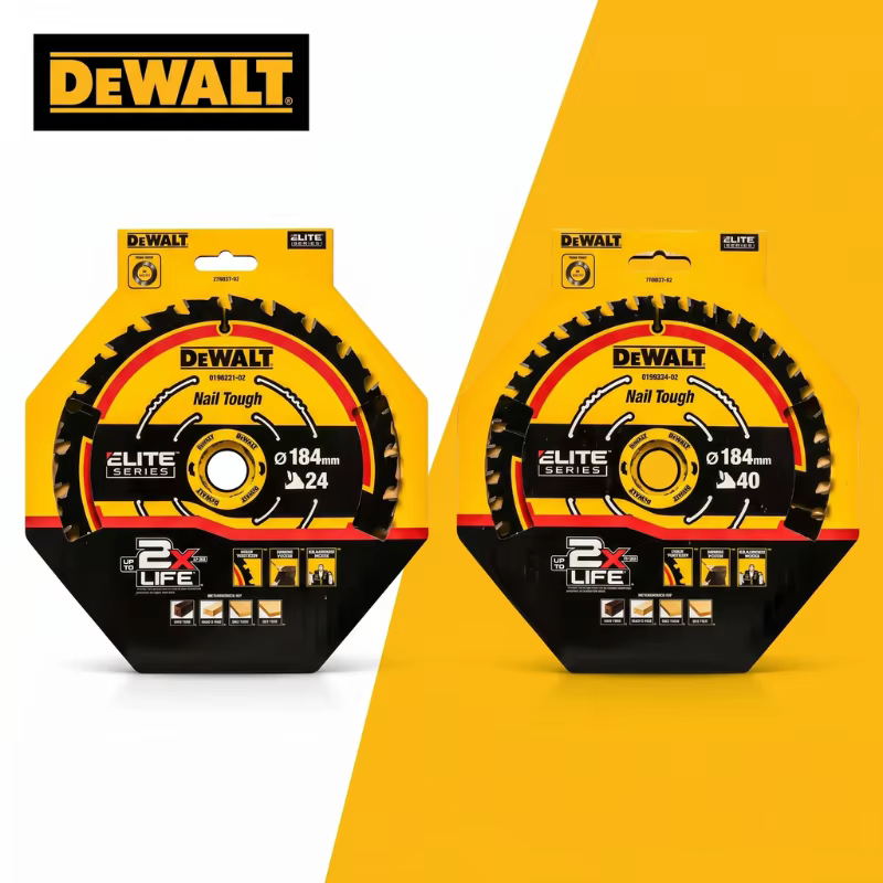 DEWALT DT90257 DT90259 Lame de scie circulaire pour bois 184mm 24/40T
