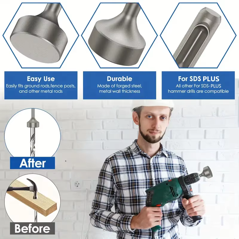 Mèche de forage SDS Plus pour piquet de terre