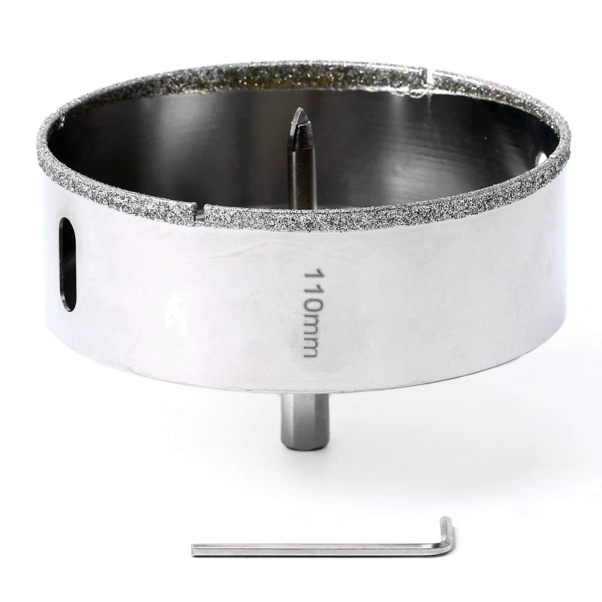 Forets de noyau de scie cloche revêtus de diamant de 18-125mm avec foret central de Position outils de maçonnerie pour carrelage de marbre de granit de verre