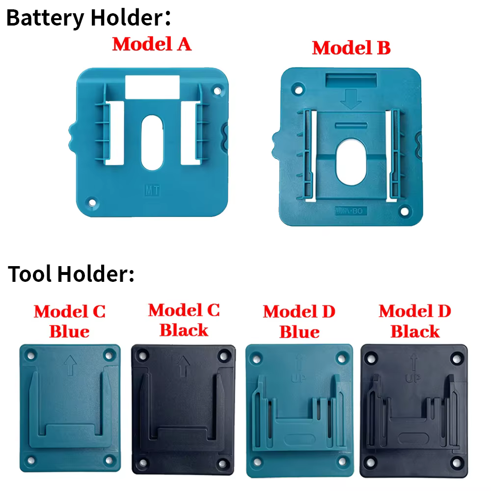 5 pièces support de batterie pour Makita 18V Li-ion
