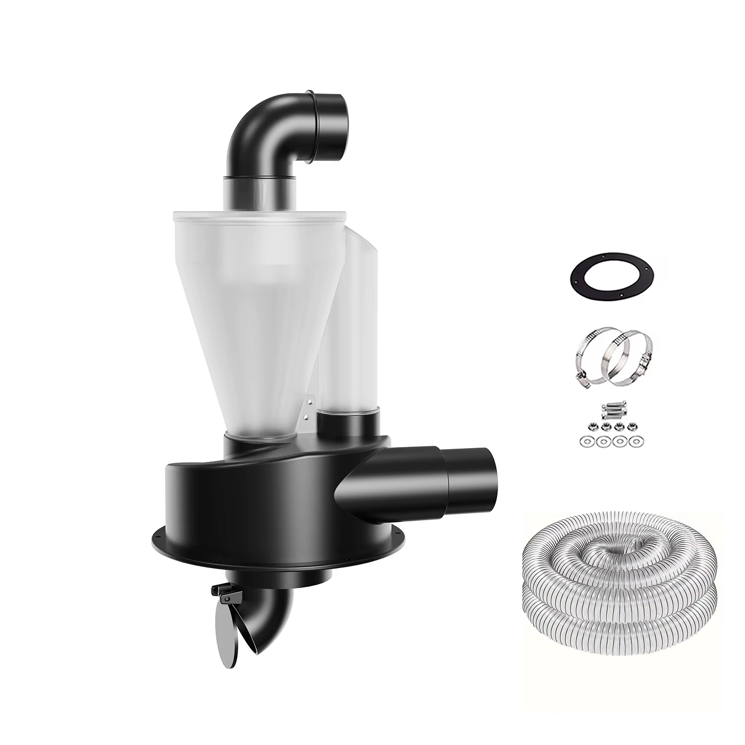 Collecteur de poussière Cyclone à Double Filtration pour le travail du bois