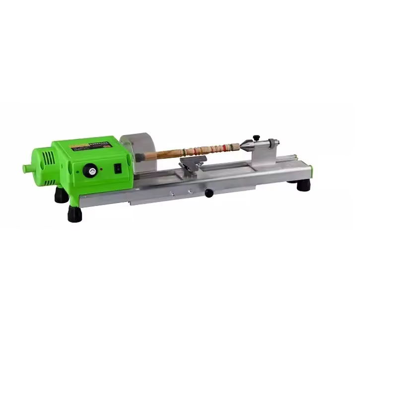 Tour à bois miniature de table 220V 480W à vitesse variable pour le perçage