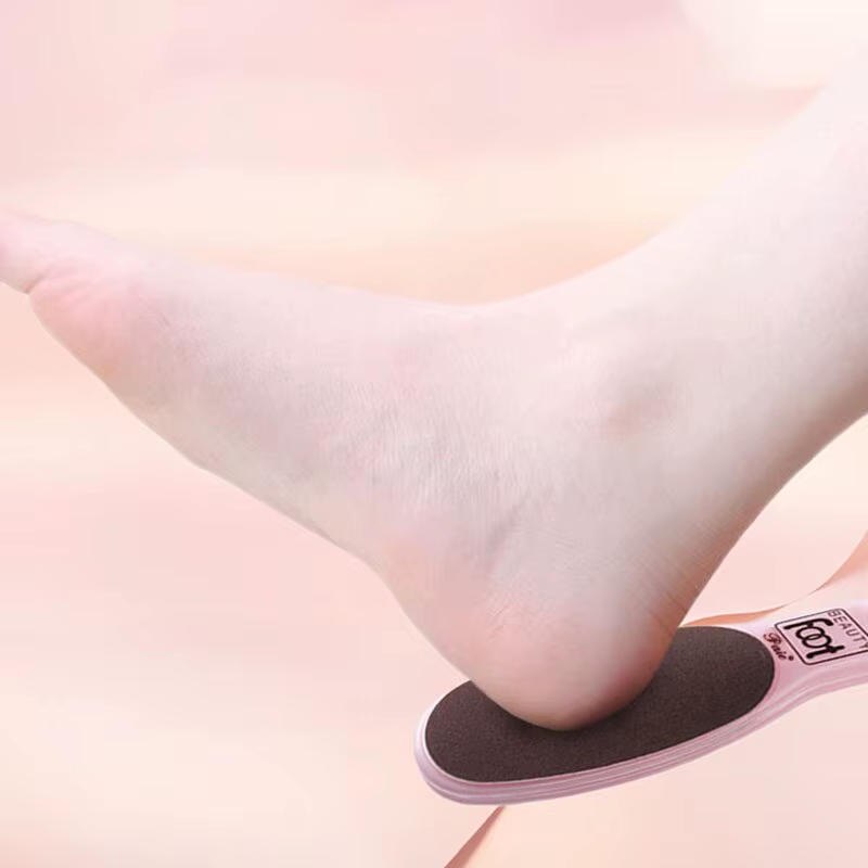Planche de pied de ponçage et de frottement double face, élimination de la fréquence des callosités de la peau, brosse KerBrian, grattoir à talon, lime à planche de meulage des pieds