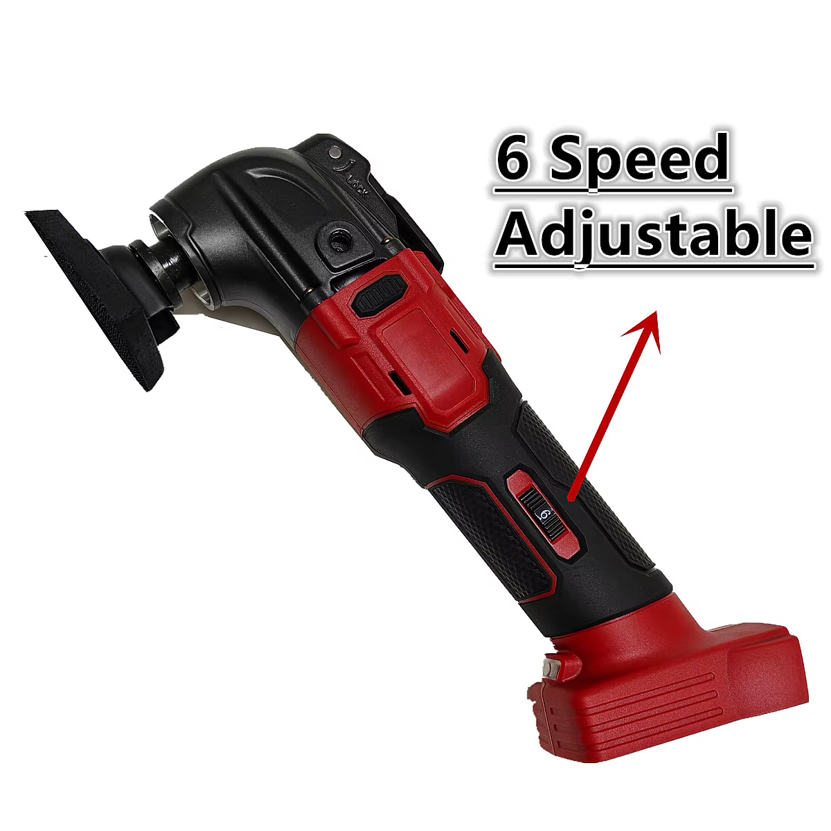 Pour Milwaukee 18V batterie sans brosse oscillante outil multifonction 6 vitesses sans fil Vibration tondeuse scie de coupe outils électriques