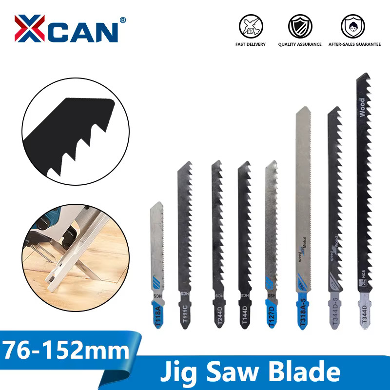 XCAN T tige lame de scie 5 pièces T111C T118A T127D T144D T244D T318A T344D