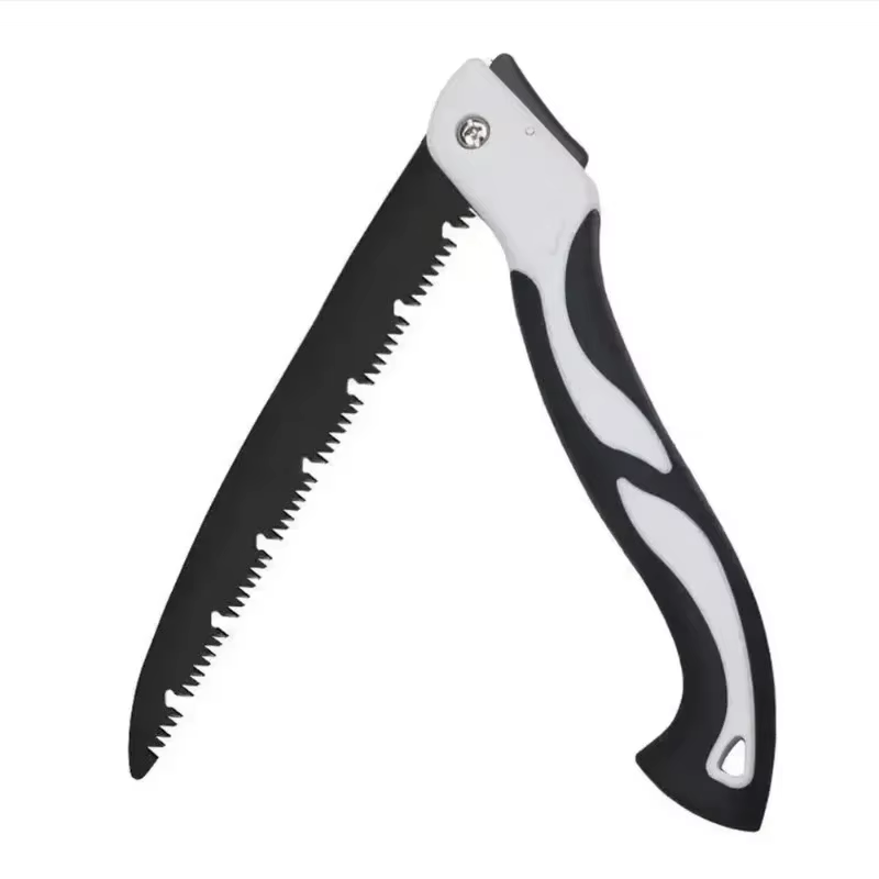 Scie à main pliante multifonctionnelle pour l'extérieur, scie à bois pliable portable pour l'élagage de jardin, outils de jardinage, arbre