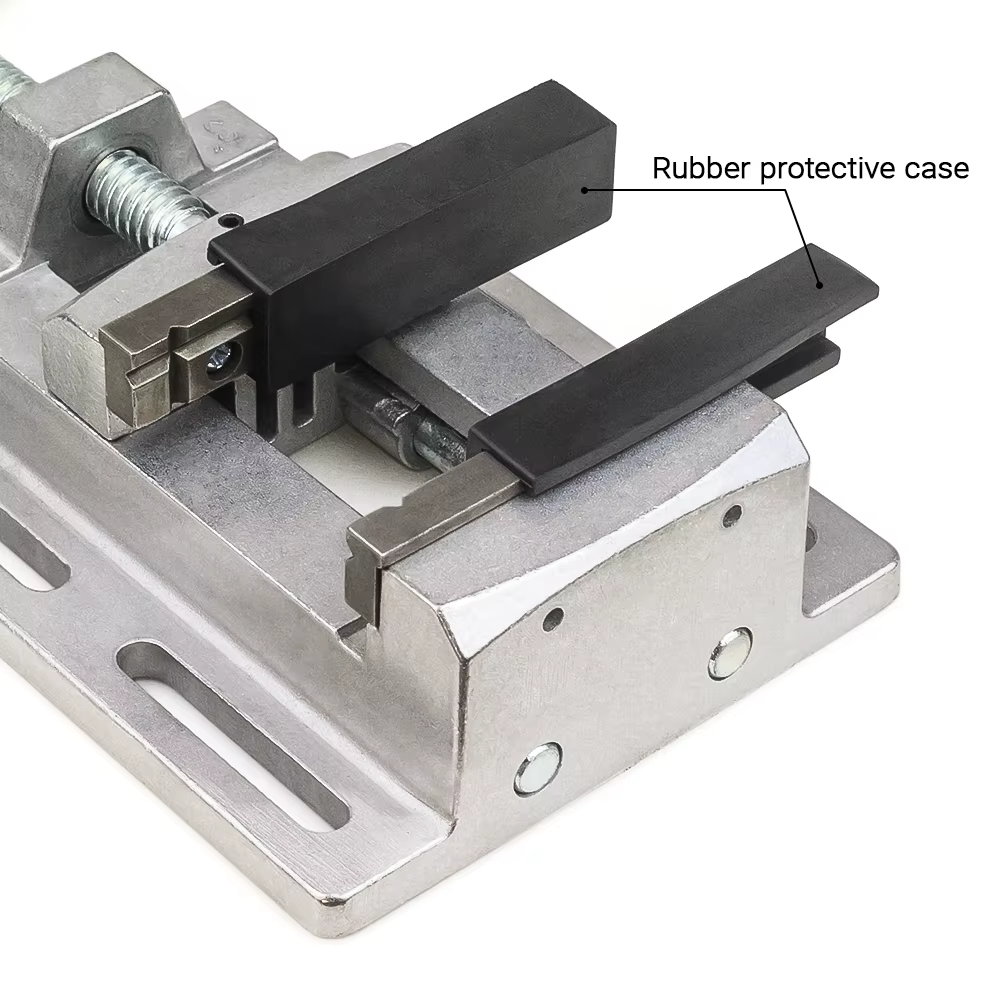 Pince de fraiseuse 3 pouces, étau à mâchoire parallèle, perceuse, étau de presse, table de travail réglable, pince en alliage d'aluminium, serrage à Double piste