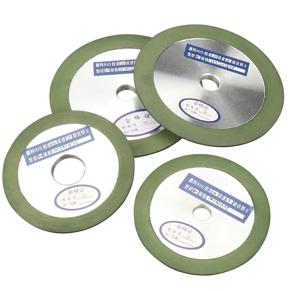 Disque de coupe circulaire en diamant biseauté simple