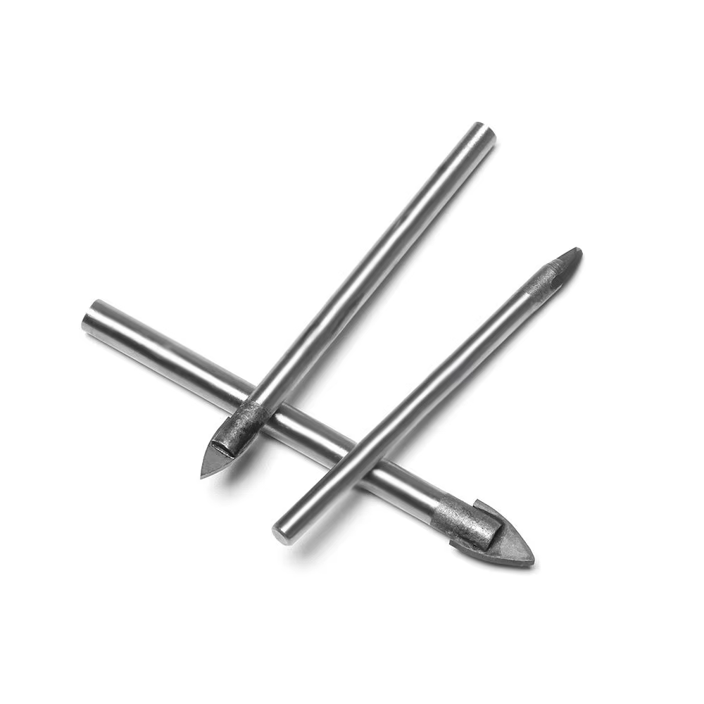 Foret à pointe en carbure, outil de coupe professionnel, céramique, carrelage, marbre, verre miroir, 1PC, 3mm, 4mm, 5mm, 6mm, 8mm, 10mm, 12mm, 14mm, 16mm